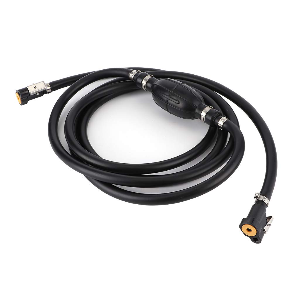 Keenso Gruppo Tubo Carburante Gomma Tubo Motore Fuoribordo 8mm Bulbo