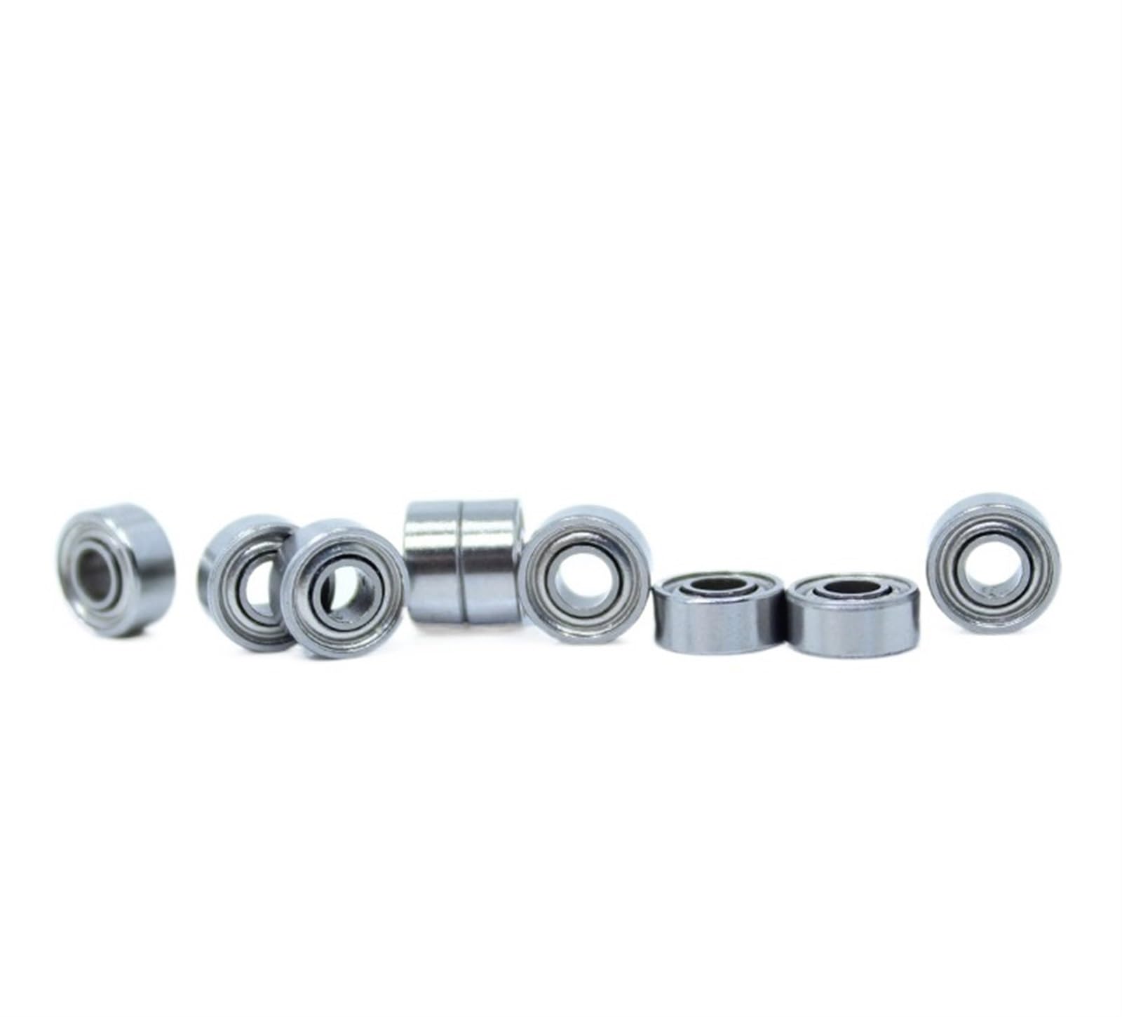 VSPPJYFG Bimetal Seal Shield Micro deep Groove Bearing 10PCS 682XZZ 2.5x6x2.6mm ABEC-1 Miniature Ball Bearings