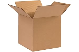 Secure Seal 10x10x10 Corrugated Cardboard Boxes: Essential for Packing, Shipping, and Moving
