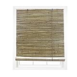 Radiance 0108106 Laguna Bamboo Shade Roll Up Blind, Natural, 60-Inch Wide by 72-Inch Long