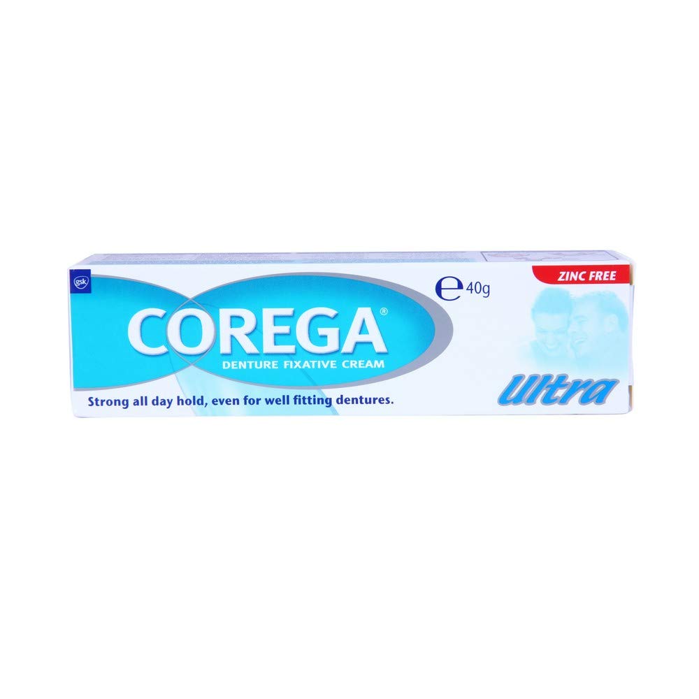 Corega Ultra Denture Fixative Cream 40 g
