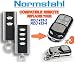 Produktbild 3 X NORMSTAHL RCU 433-2, RCU 433-4 Ersatz für Handsender der Fernbedienung, 433.92Mhz, rolling code keyfob