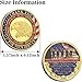 Put on The Whole Armor of God Coin Round Commemorative Coin Souvenir Prayer Metal Christian for Collectors Military Church Party Collectible Challenge Souvenir