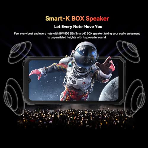 Blackview BV4800 SE Android 15 Outdoor Handy 2025, 12GB+64GB/2TB Baustellenhandy, 6.56" HD+ Outdoor Smartphone NFC, 16MP AI Kamera, 5100mAh, IP68 Wasserdicht, Dual SIM 4G,OTG,GPS,Gemini AI,Grün – Bild 7