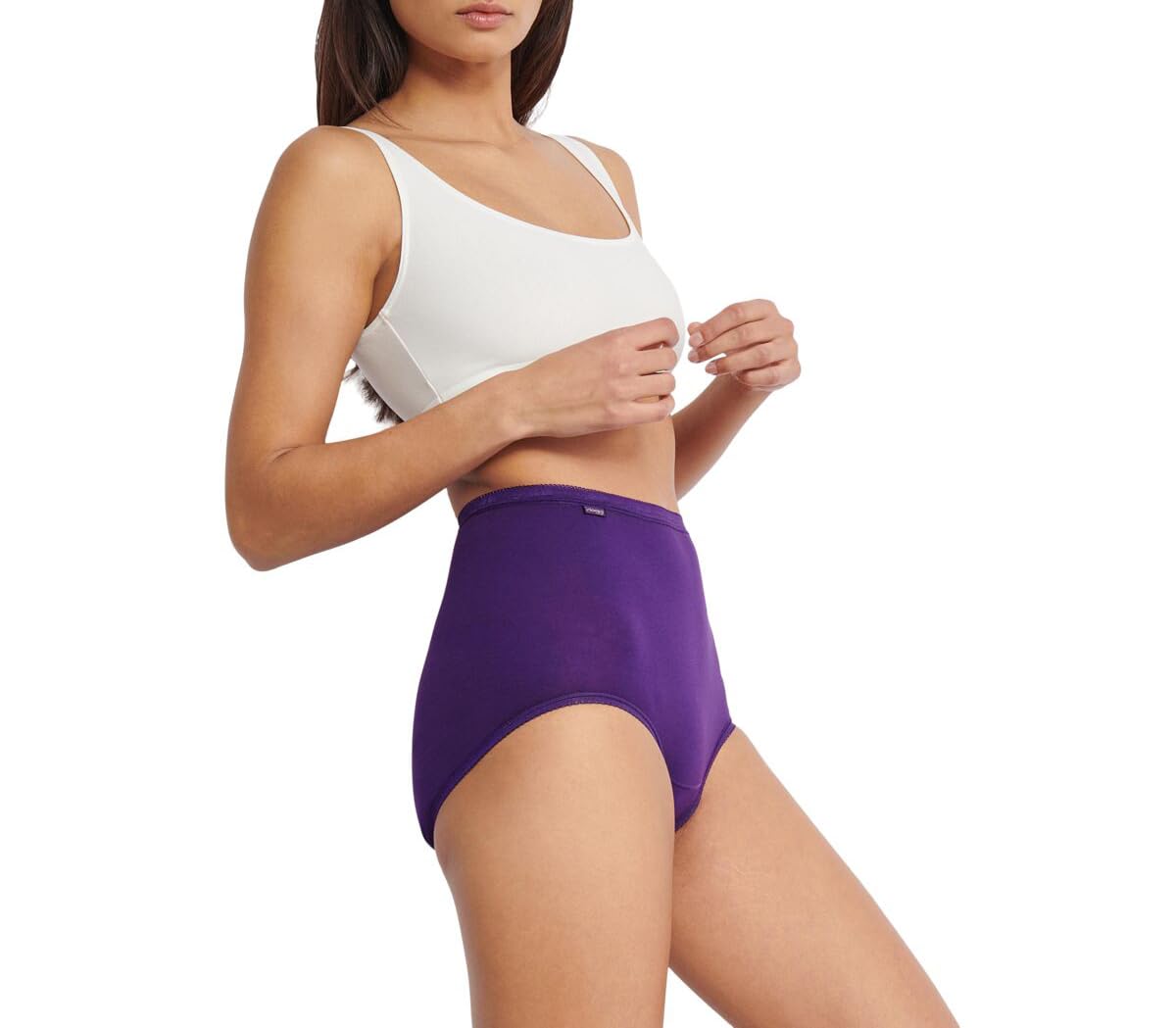 Sloggi Women's Multiple Colours 18 Basic+ Maxi C3p Underwear, 52 Size 26