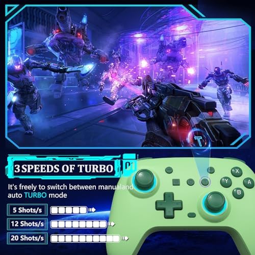 SZYUYU Switch Controller for Nintendo Switch, Switch Pro/OLED/Lite/PC - 1