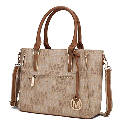 Image of MKF Collection Shoulder Bag for Women Vegan Leather Top Handle Pocketbook Tote Bag Satchel Handbag Purse by Mia K