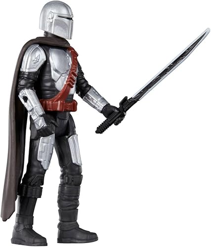 Miniatura 8 de STAR WARS Epic Hero Series The Mandalorian Figura de acción de 4 pulgadas y 2 accesorios, juguetes para niños y niñas de 4 años