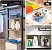 SKTKSE Clear Plastic Storage Bins 8 Pack - Pantry Organizers and Storage, Fridge Organizer Containers for Kitchen, Cabinet, Freezer, Bathroom, Clost, Home Organization