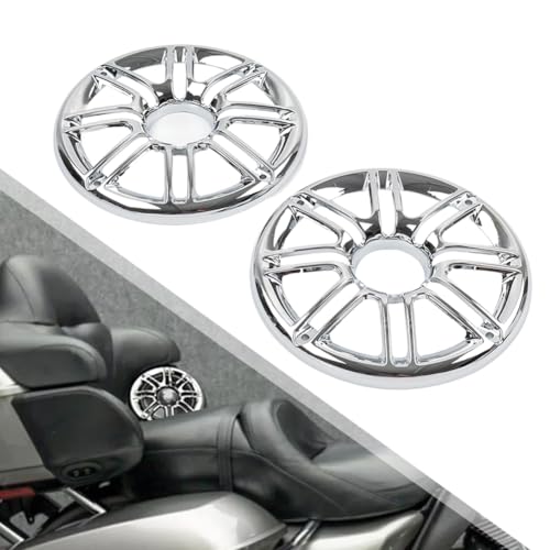 Liru 1 par cubierta cromada ABS para parlantes traseros miniatura 2