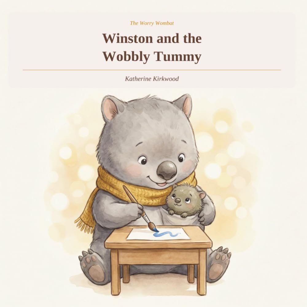 Winston and the Wobbly Tummy: The Worry Wombat, Book 3