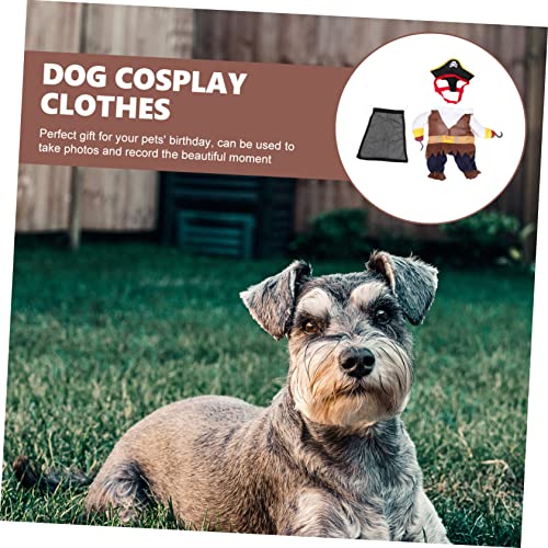 Disfraz de perro pirata BESPORTBLE tamaño M miniatura 2