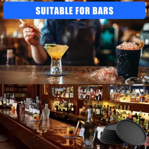 LOKEHETAO Silicone Coasters 6-Pack