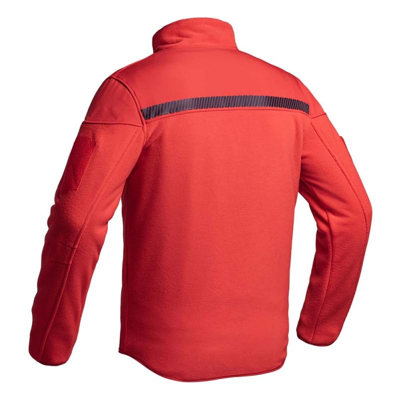 VESTE POLAIRE SÉCU-ONE SÉCURITÉ INCENDIE ROUGE