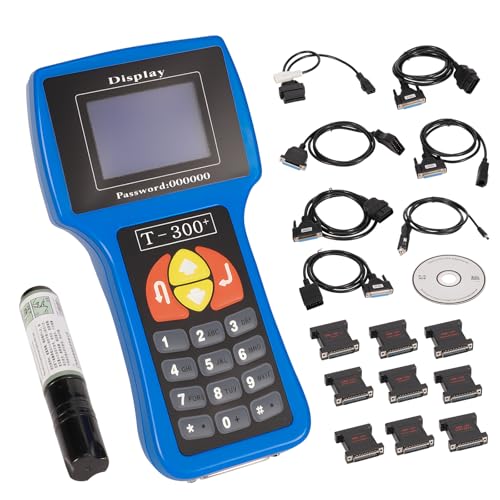 LEAPTREND T300 T-Code Automotive Car Key Programmer & Key Matching Device (Blue...