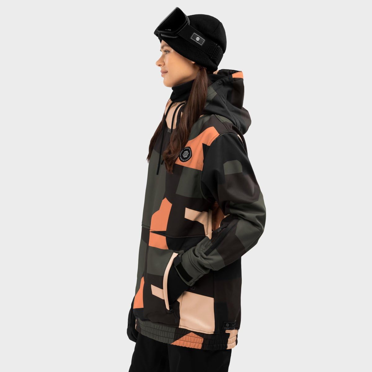 SIROKO - Giacca da Snowboard da Donna W1-W Sandboard