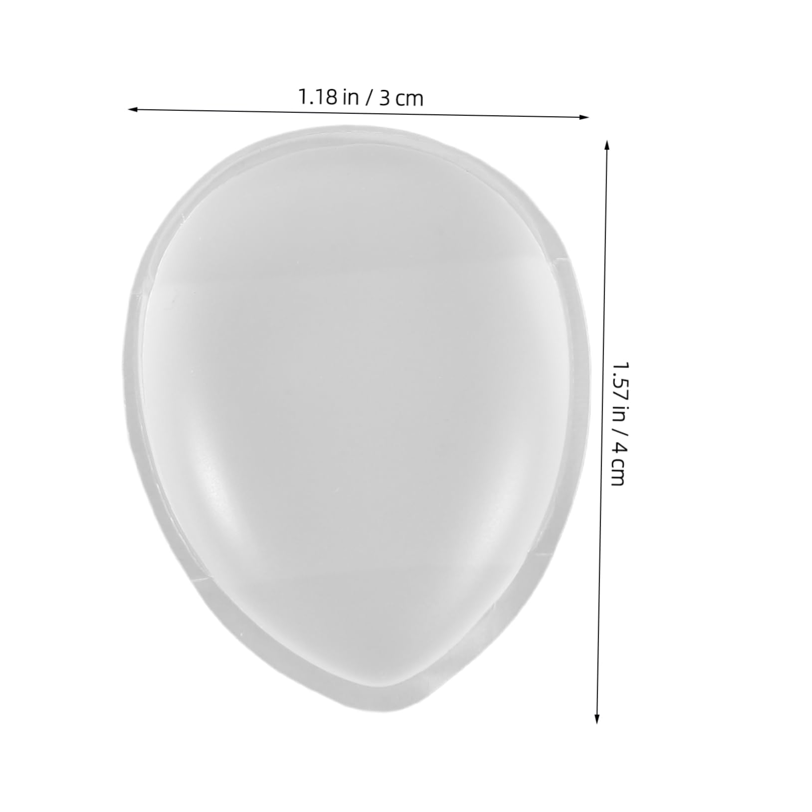 Ipetboom Silicone Thumb Puff Makeup Puff for Women Quick Cleaning Compact Design Makeup Sponge Applicator