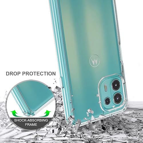 Coque Motorola Edge 20 Lite étui transparent résistant aux chocs - 4
