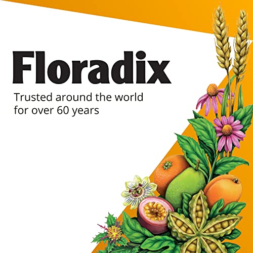 Floradix, Epresat Vegetarian Adult Liquid Multivitamin For Overall Health, 17 Fl. Oz #TOP7