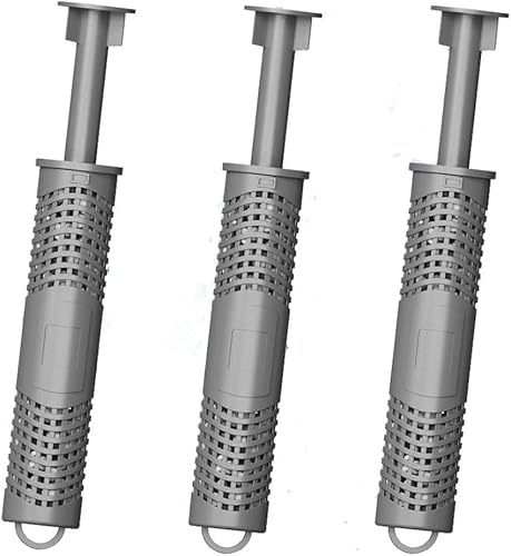 Joepoe Cartucho de iones plateados para spa de aguas termales, 3 cartuchos de iones plateados grises para bañera de hidromasaje que mantienen el