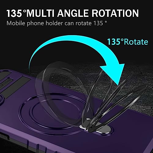 Coque iPhone 14 robuste et magnétique avec anneau de protection - 5