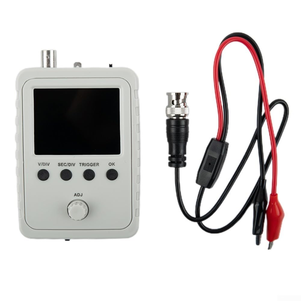Oscilloscopio digitale DSO150 2.4 pollici LCD portatile USB PC Scope 200KHz Larghezza di banda 1Msps Frequenza di campionamento per laboratorio di elettronica
