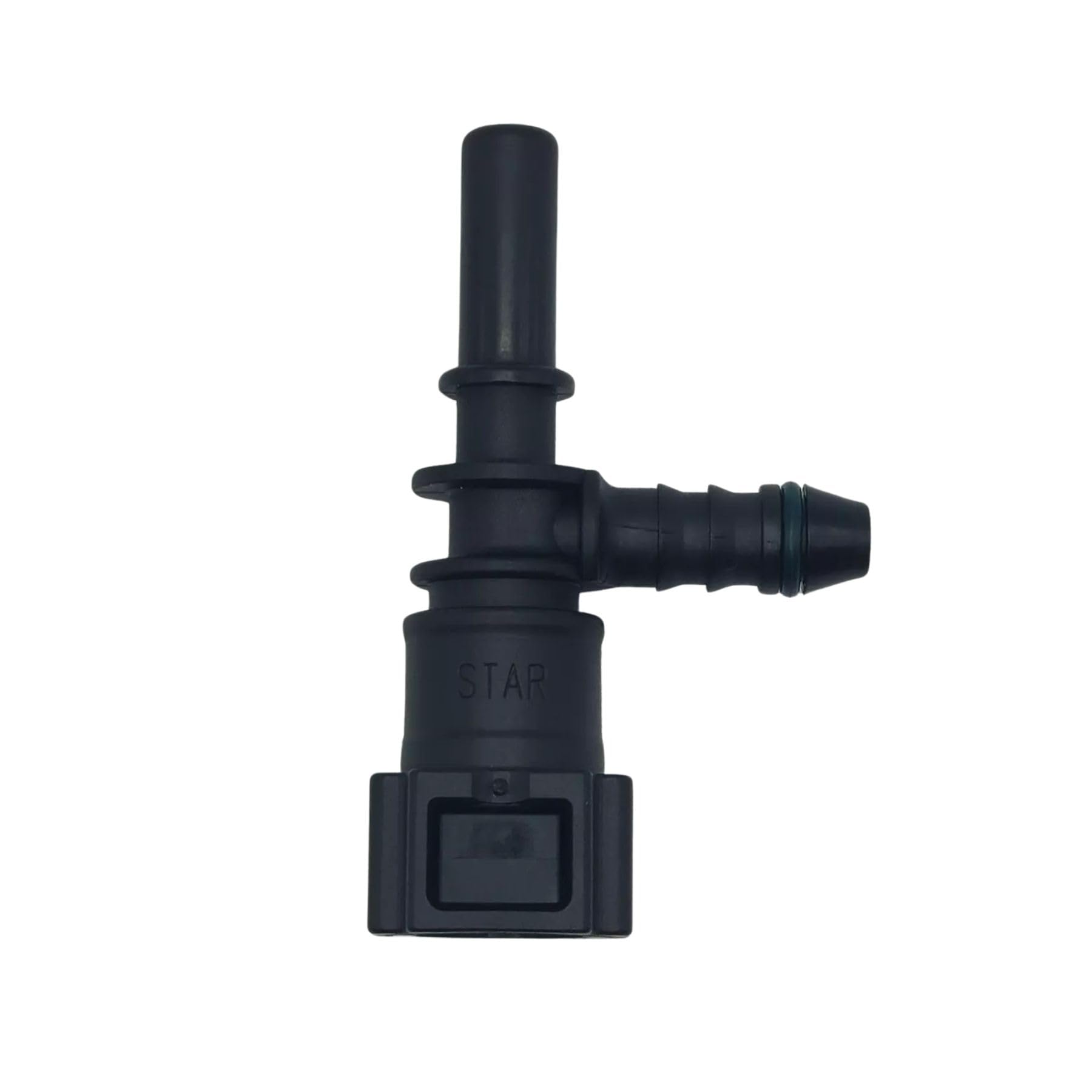 7.89 ID6 Tee L Quick Release Fuel Line Hose Connector Universal