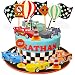 Decoration Gateau Cars Anniversaire simyron 16PCS Décorations De Fêtes d'Anniversaire Kit Deco Gateau Theme Cars Décoration Gâteau Toppers Joyeux Anniversaire Gâteau Topper