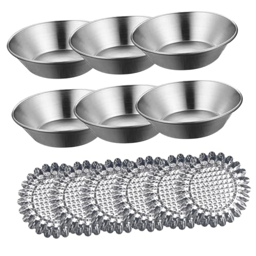 BEBEMOKO 20 moldes para tartas de huevo, moldes para tartas, pasteles, pan, baguette, pan, mini moldes para magdalenas, moldes de gomitas, pastel de queso, magdalenas, mini moldes de esponja, moldes