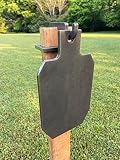Magnum Target 12” Tall IDPA/IPSC Steel Shooting Target 3/8" AR500 Range Target w/ 2x4 Hook