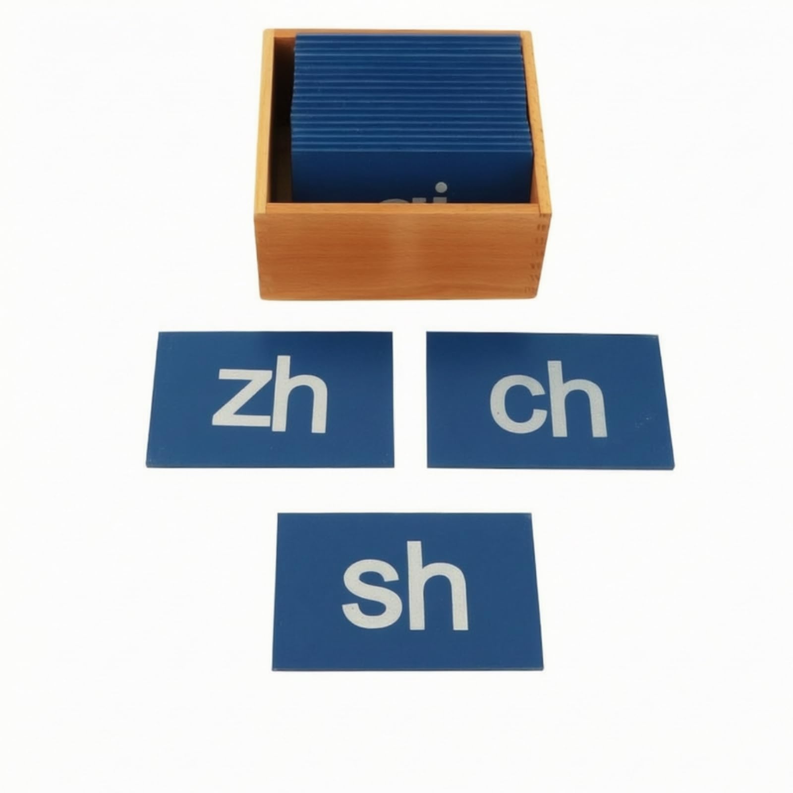 Lettere Smerigliate con Scatola Sensoriale con Lettere Smerigliate Educativo Materiale Didattico per Asilo Nido