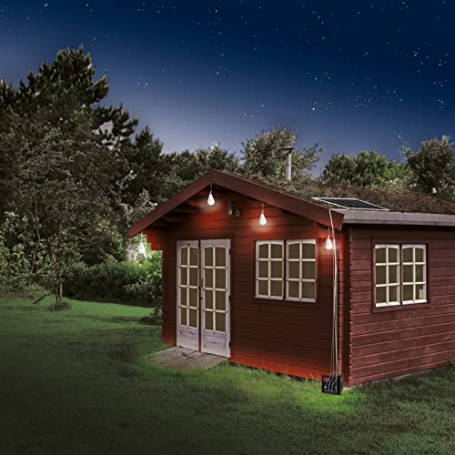 Mauk Solar Power Pack Station | Camping Komplettset mit Ladeadapter | MSP- 15W, 2361, Schwarz