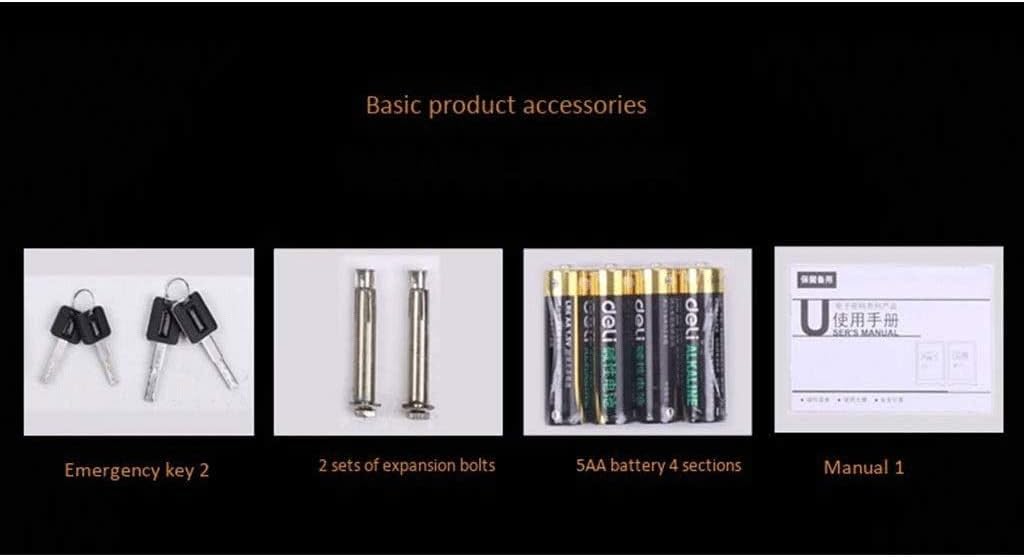 Large Electronic Digital Safe, Jewelry Home Security-Imitation Lock And Safe(E)