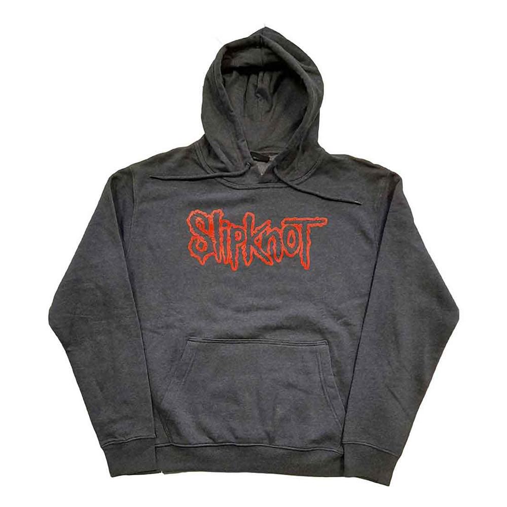 Slipknot] パーカー Tribal S Band Logo 新しい 公式 Unisex グレー 