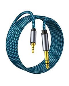 Hftywy RJ17 2 Stück Klinke Adapter Blau Schwarz