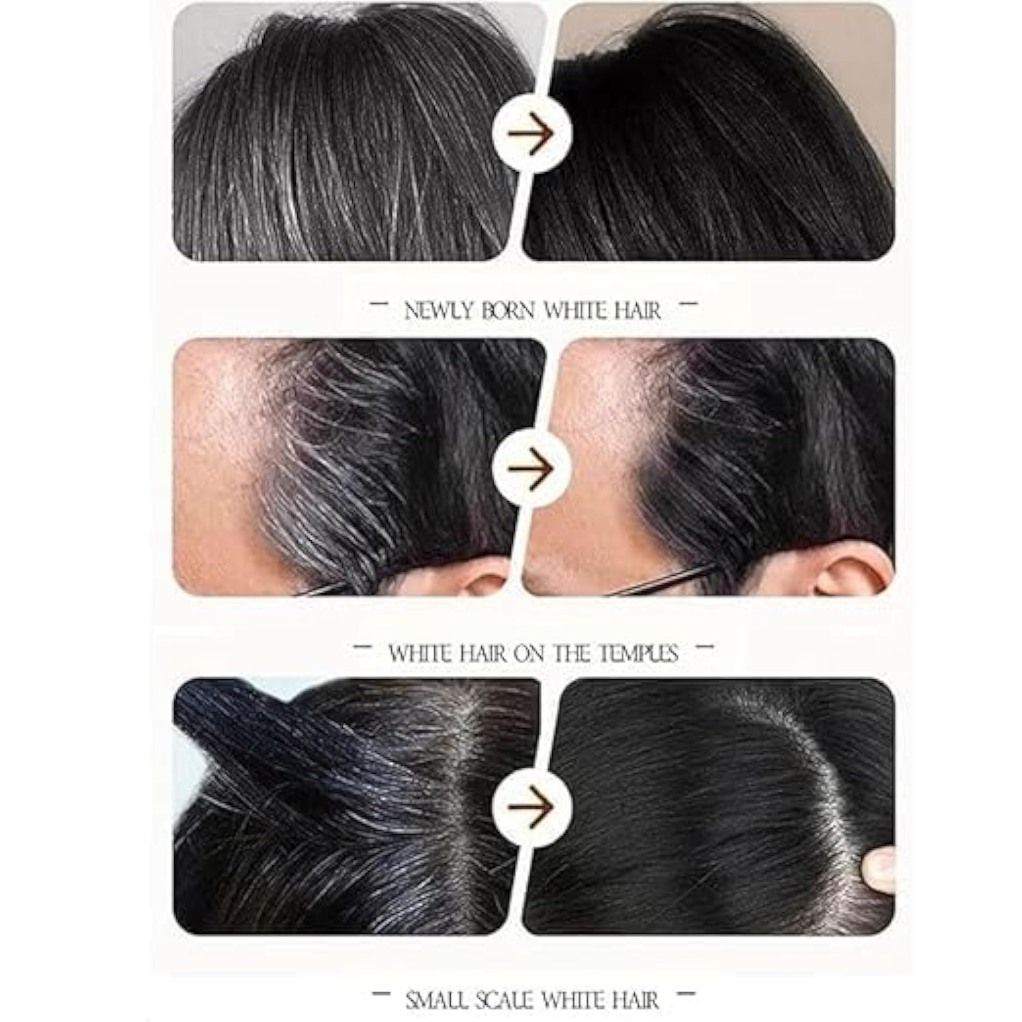 2 in 1 Hair Color Stick, Waterproof and Sweat-Proof Dye Comb