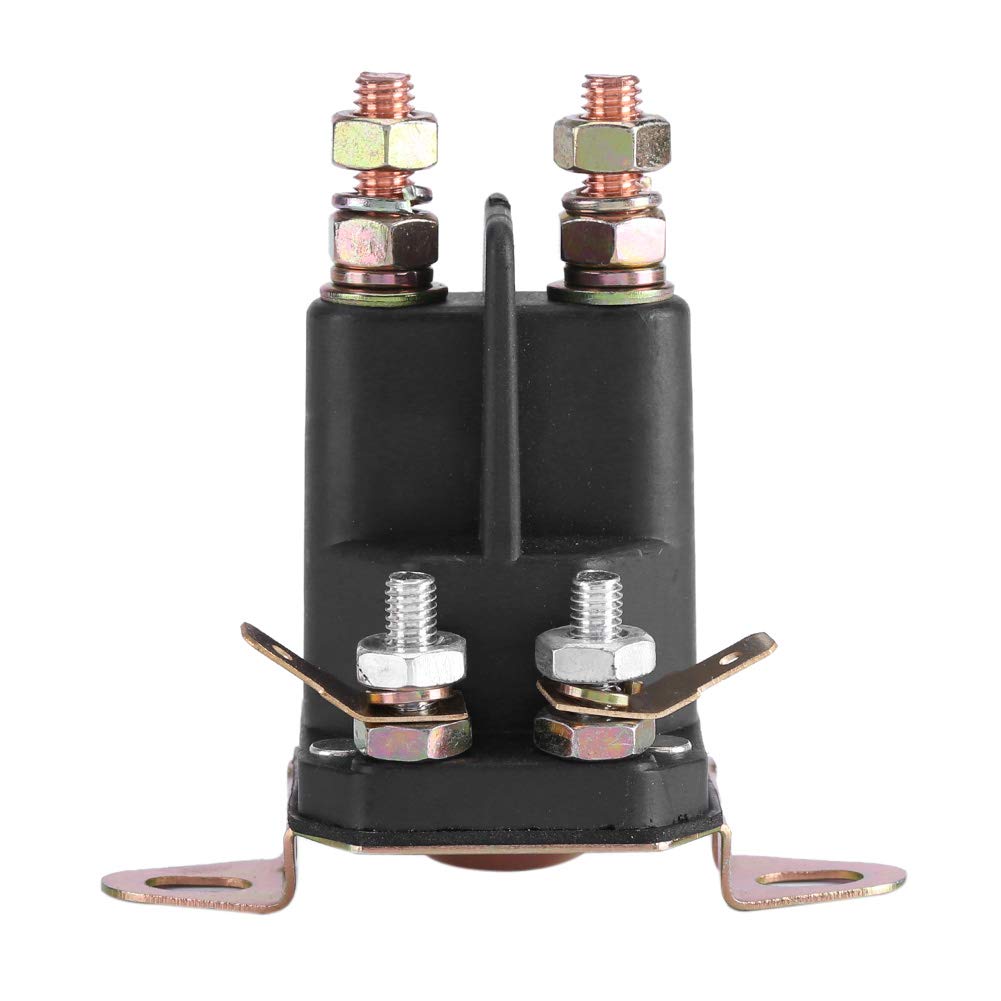 Solenoide, solenoide di avviamento universale a 3 poli 12V per MTD 109946 146154 1753539 AM138497 attrezzo per tosaerba(33-334)