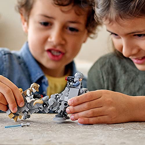 LEGO 75298 Star Wars at-at vs. Tauntaun Microfighters Bauset mit Luke Skywalker und at-at Pilot Minifiguren – Bild 7