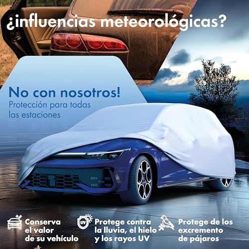 Lona impermeable universal Walser plateada protectora exterior 2