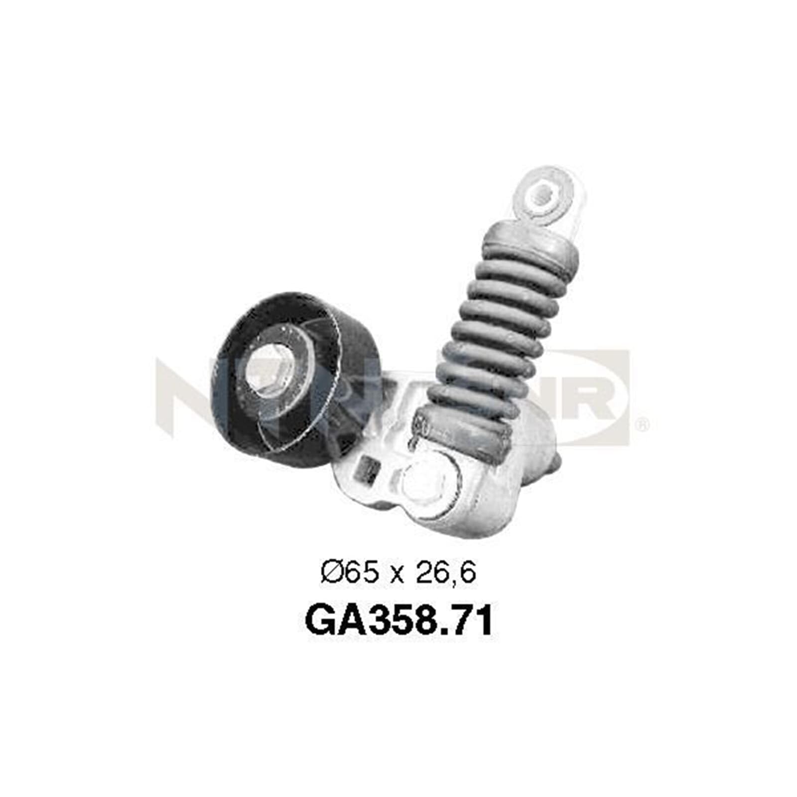 SNR KA859.19 pasek zębaty + pasek klinowy