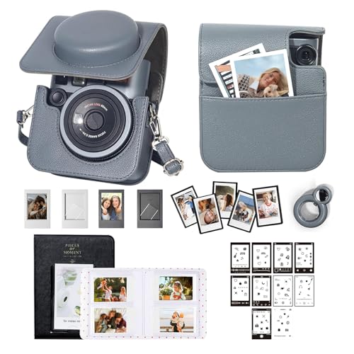Kit de accesorios para cámara Fujifilm Instax Mini 41 gris miniatura 1