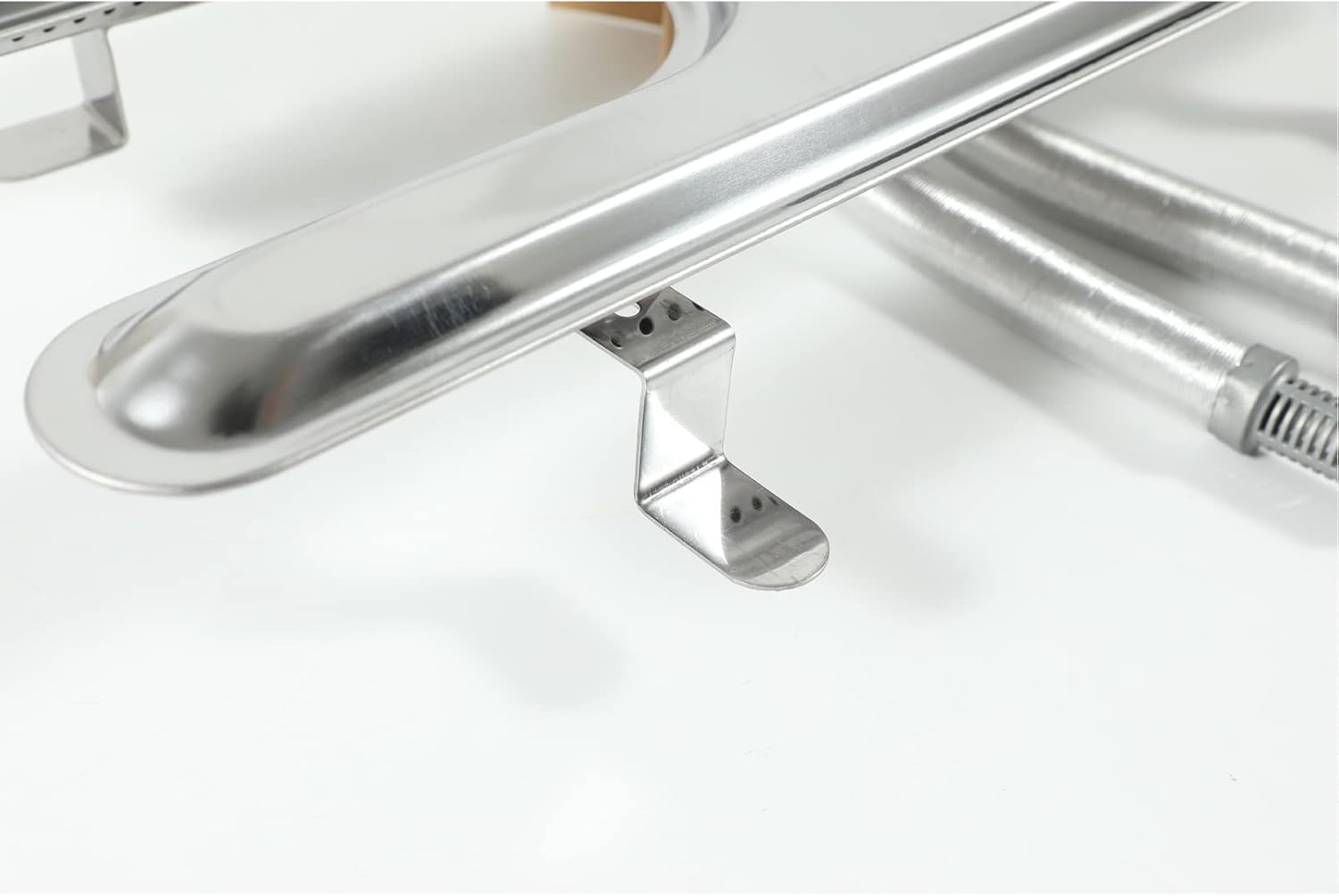 Universal H-Type Dual Control Bar Burner Replacement for Char-Broil, Thermos, Arkla, Sunbeam, Charmglow, Kenmore and Fiesta Gas Grills KB805