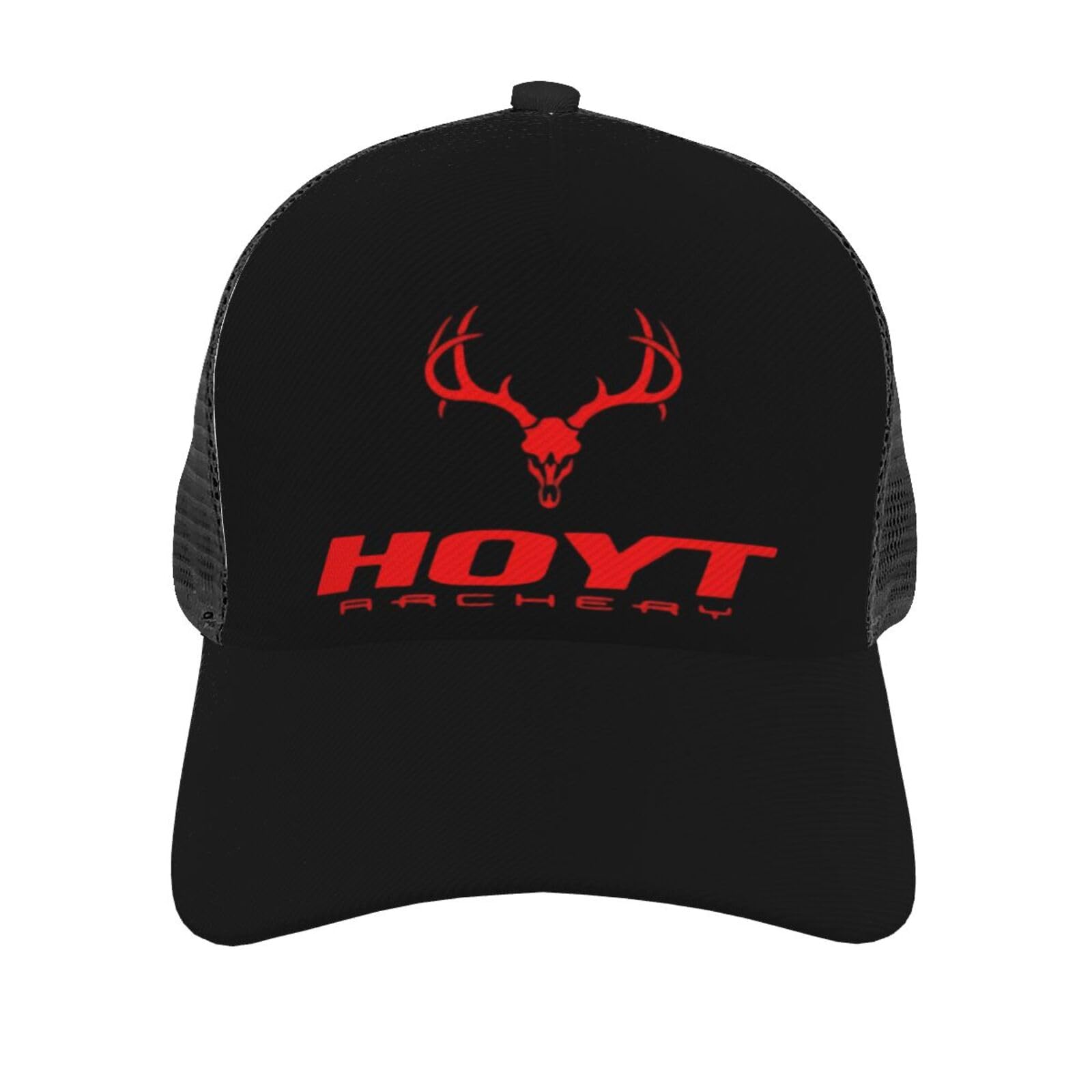 Hoyt Archery Curved Brim Mesh Baseball Cap Casual Sun Hat for Unisex