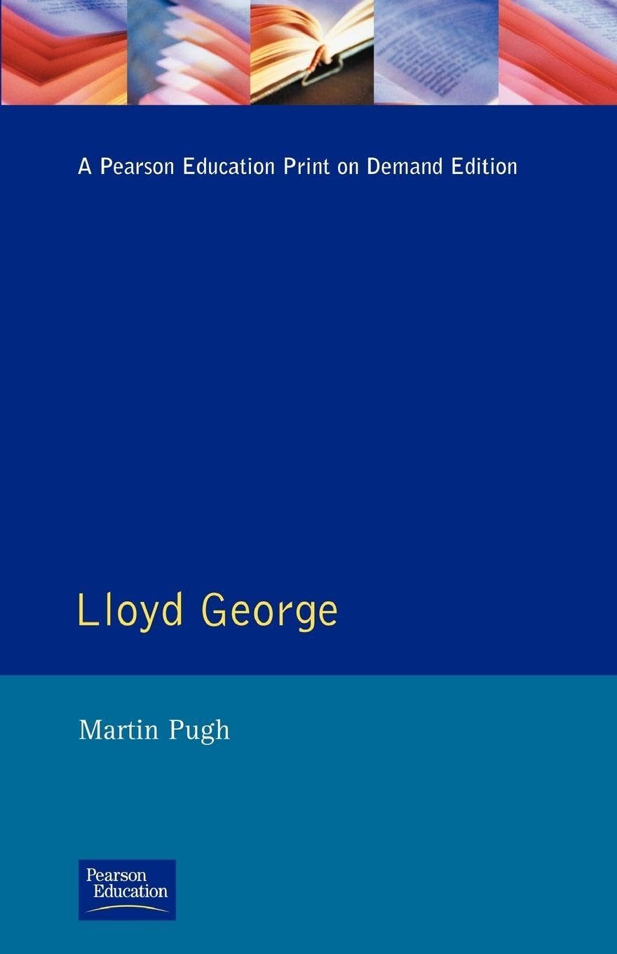 Lloyd George by M. Pugh - 9780582552685