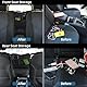 Rupse Auto Organizer Zwischen Vordersitzen, Autositz Gap Organizer rücksitz Organizer, Auto Aufbewahrungstasche mit Esstischbrett Wasserbecherhalter