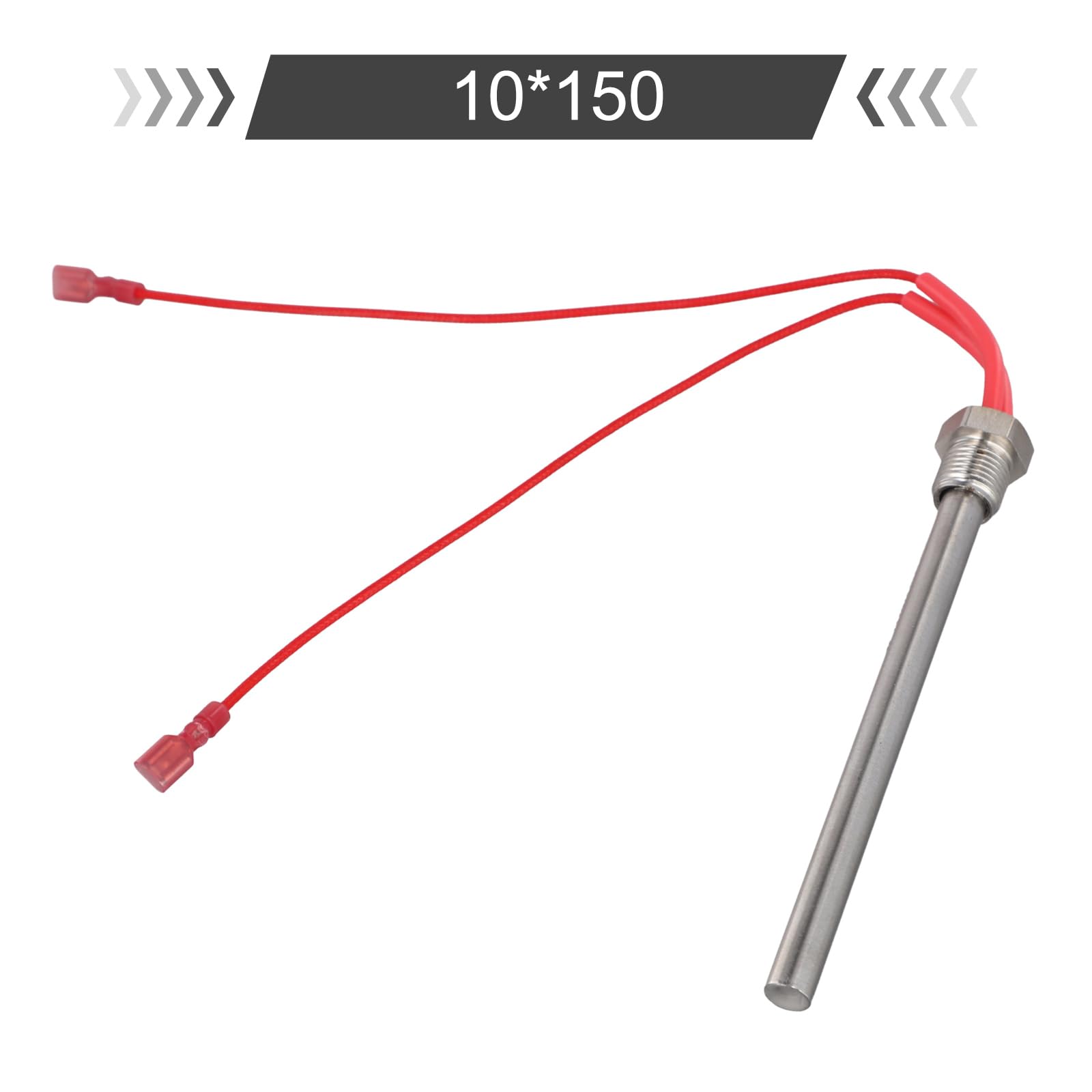 Kit Accensione Stufa A Pellet 230V 300W - Diametro 9.5mm, Per Nemaxx P6/P9/P12, 2 Pezzi - Foto 3