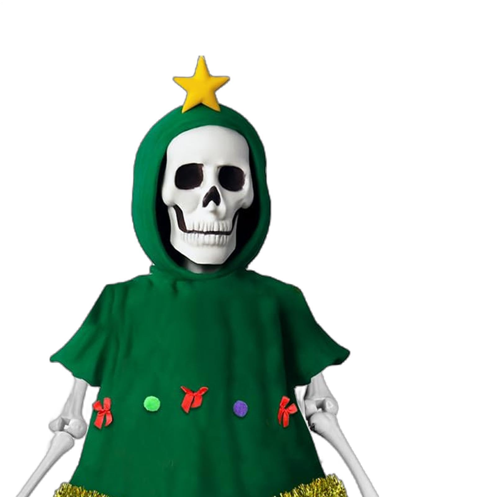 Costume da scheletro per albero di Natale - Decorazione per esterni da 8 pi