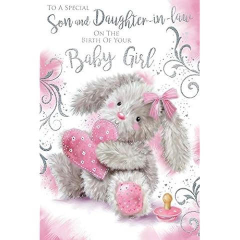 Special Card for Son & Daughter-in-Law's Baby Girl Cover
