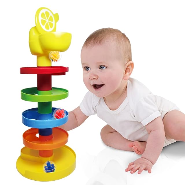 Foto 7 de 8 de WEofferwhatYOUwant Torre de Bolas con Orinal de Limón - Juguete Educativo Montessori Desde 9 Meses
