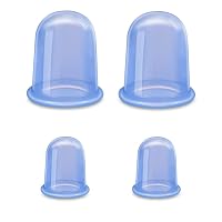 Conjunto de Ventosas de Silicone para Massagem